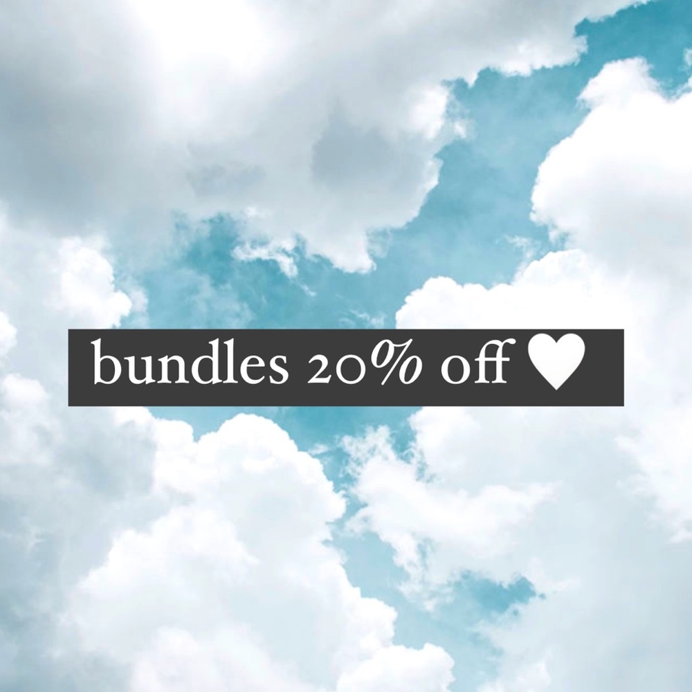 β¨ BUNDLES 20% OFF β¨